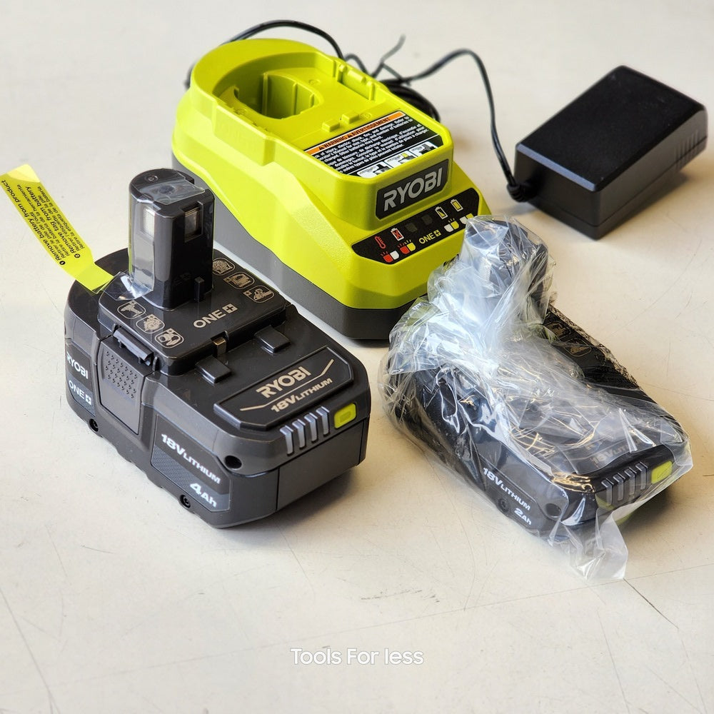 RYB 18V ONE+ 2AH/4AH STARTER KIT (PSK106SB) RYB 18V ONE+ 2AH/4AH STARTER KIT (PSK106SB)